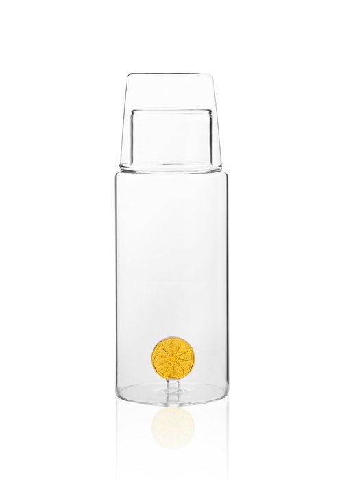 Hermia Botella de Vidrio Transparente de 1000 ml